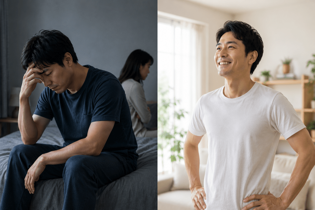 🔵【第2回】男性更年期とED:なぜ勃たなくなるのか?