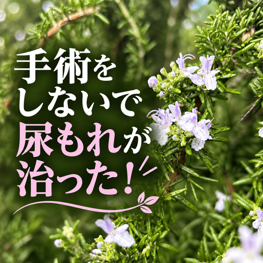 「尿もれ手術を希望していた方が、半年後『手術しません!』に」